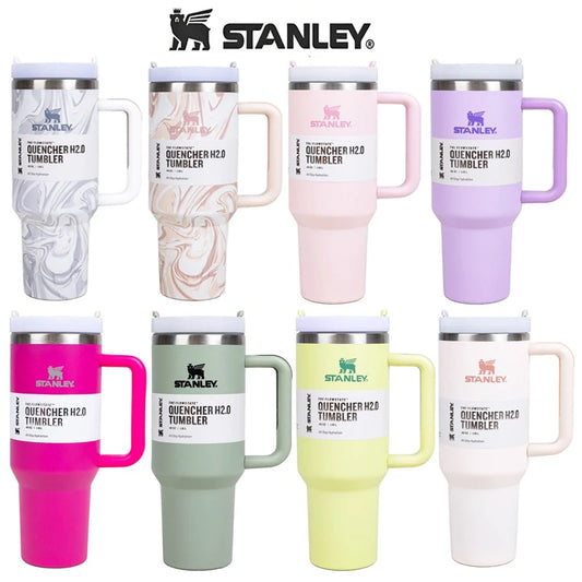 Stanley 30oz/40ozStainless Steel Insulated Tumbler with Lid and Straw
